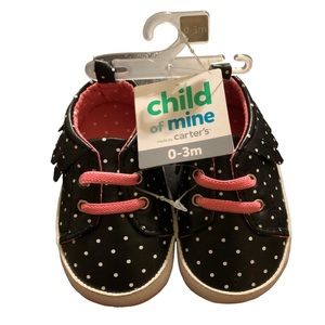Carters Child of Mine baby shoes size 0-3 months
